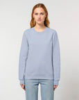 Le sweatshirt basique à col rond en coton bio