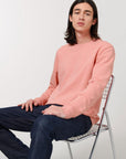 Le sweatshirt basique à col rond en coton bio