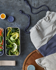Le lunch bag entreprise en chutes de textiles