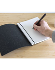 Carnet rechargeable en cuir recyclé européen