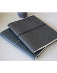 Carnet rechargeable en cuir recyclé européen