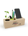 Organisateur de bureau en bois