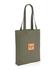 Tote-bag coloré en coton recyclé épais