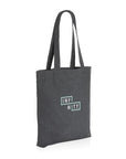 Tote-bag coloré en coton recyclé épais