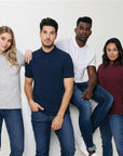 Le polo unisexe sans manches Horizon en coton certifié