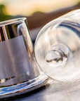 La bougie sous cloche