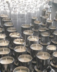 La bougie sous cloche