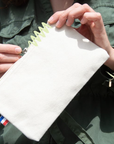 La trousse française en toile naturelle