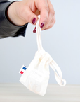 Le pochon français en toile naturelle