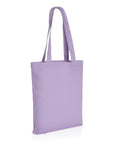 Tote-bag coloré en coton recyclé épais