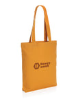Tote-bag coloré en coton recyclé épais