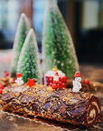 Bûche de Noël - kit de pâtisserie à personnaliser