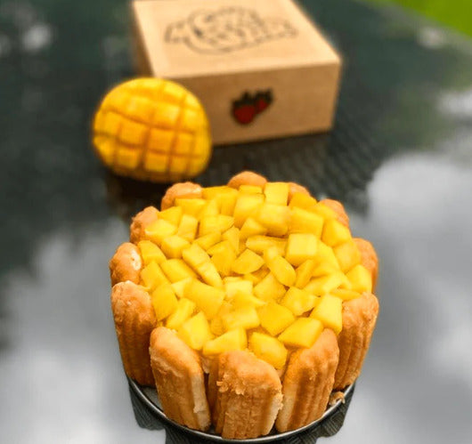 Charlotte mangue Passion - kit de pâtisserie à personnaliser