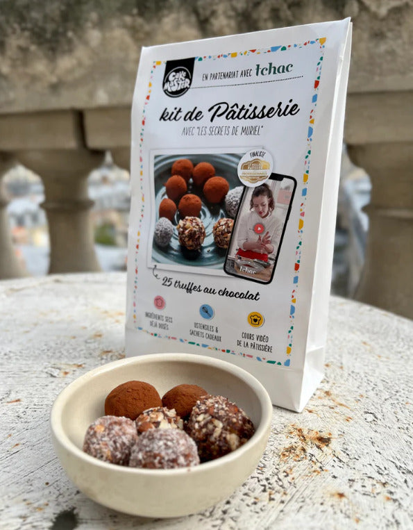 Truffes au chocolat - kit de pâtisserie à personnaliser