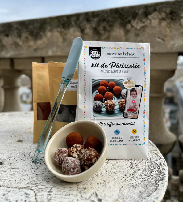 Truffes au chocolat - kit de pâtisserie à personnaliser