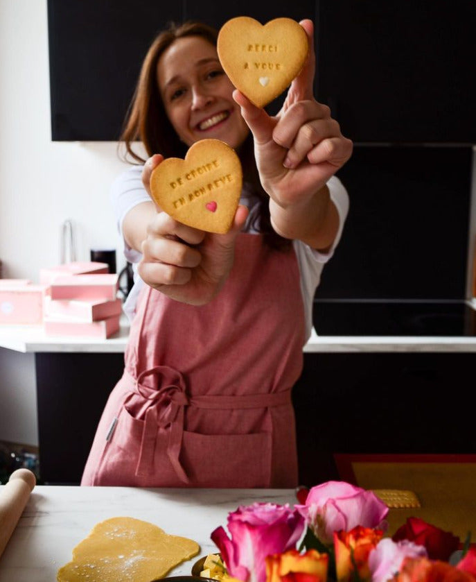 Coffret gourmand avec biscuits personnalisables