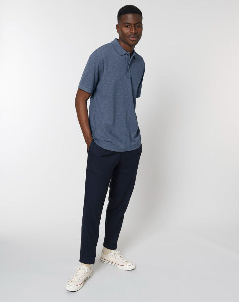 Le polo unisexe en coton bio