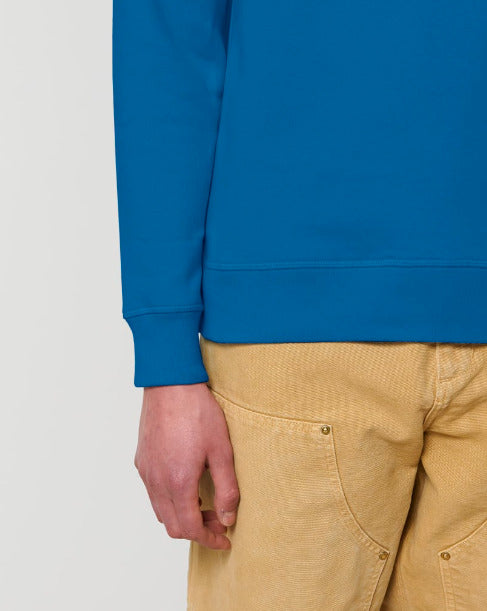 Le sweatshirt basique à col rond en coton bio