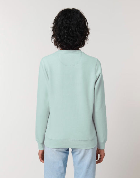 Le sweatshirt basique à col rond en coton bio