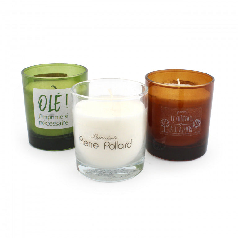 Bougie personnalisée