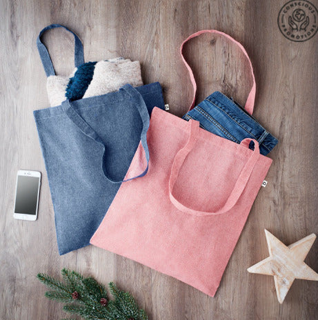 Tote bag en denim recyclé