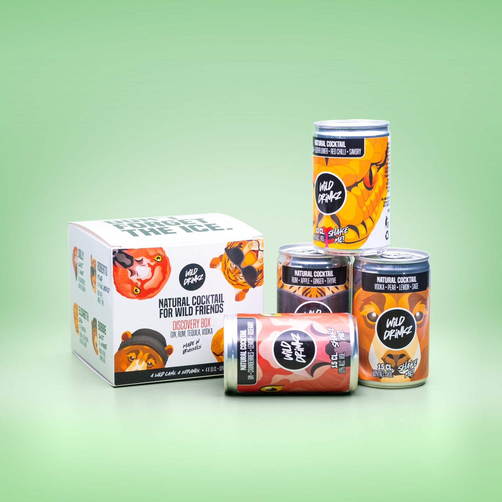 Les cocktails Wild à offrir