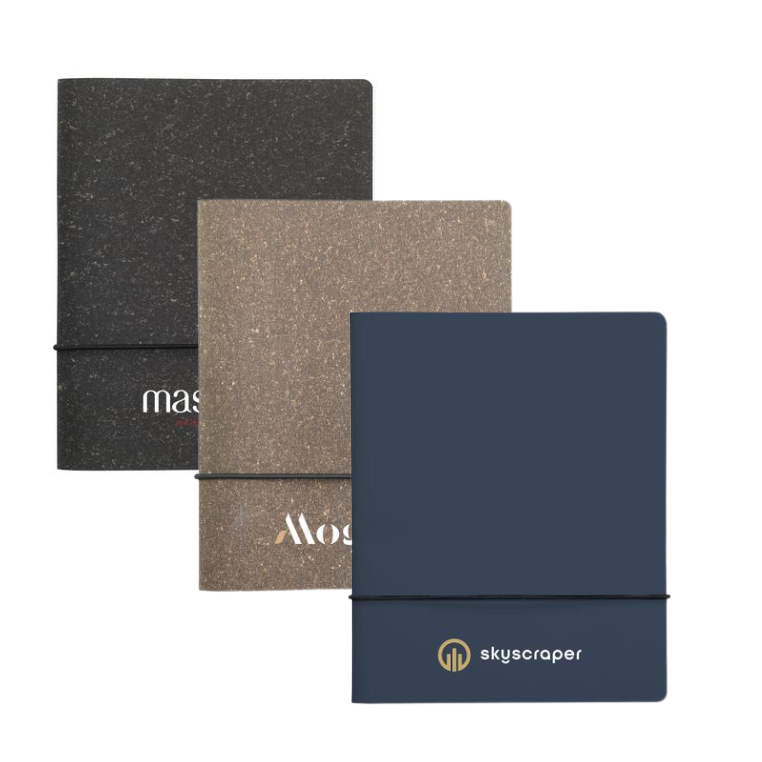 Carnet rechargeable en cuir recyclé européen