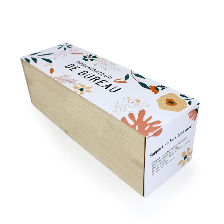 Organisateur de bureau en bois