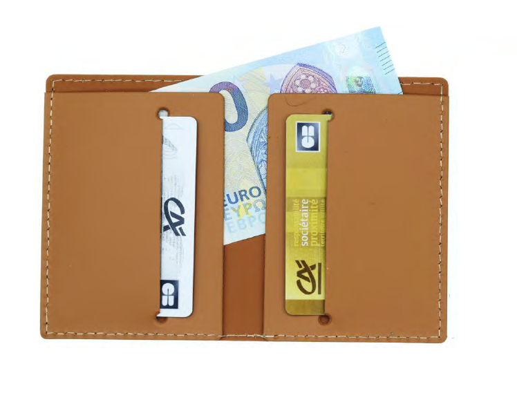 L'étui carte de crédit & carte de visite