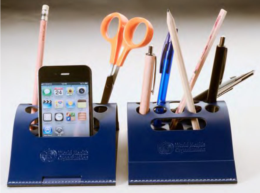 L'organisateur de bureau en synderme