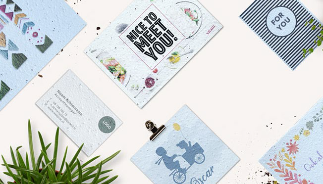 Les supports de communication ensemencés